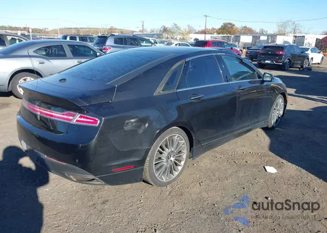 2014 Lincoln Mkz Hybrid из США, поврежденный, VIN 3LN6L2LU9ER802237